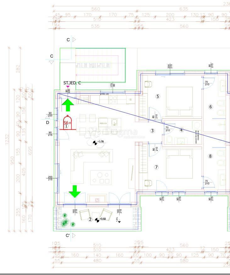 Allogio Poreč, 86,59m2