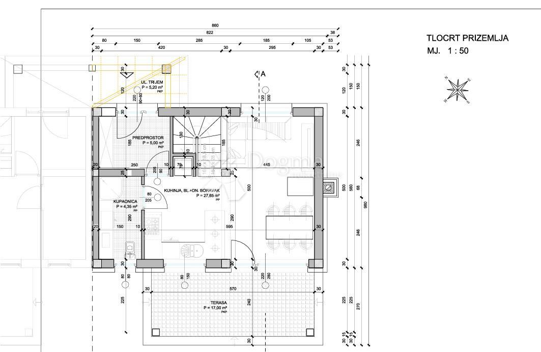 Casa Delnice, 96,50m2
