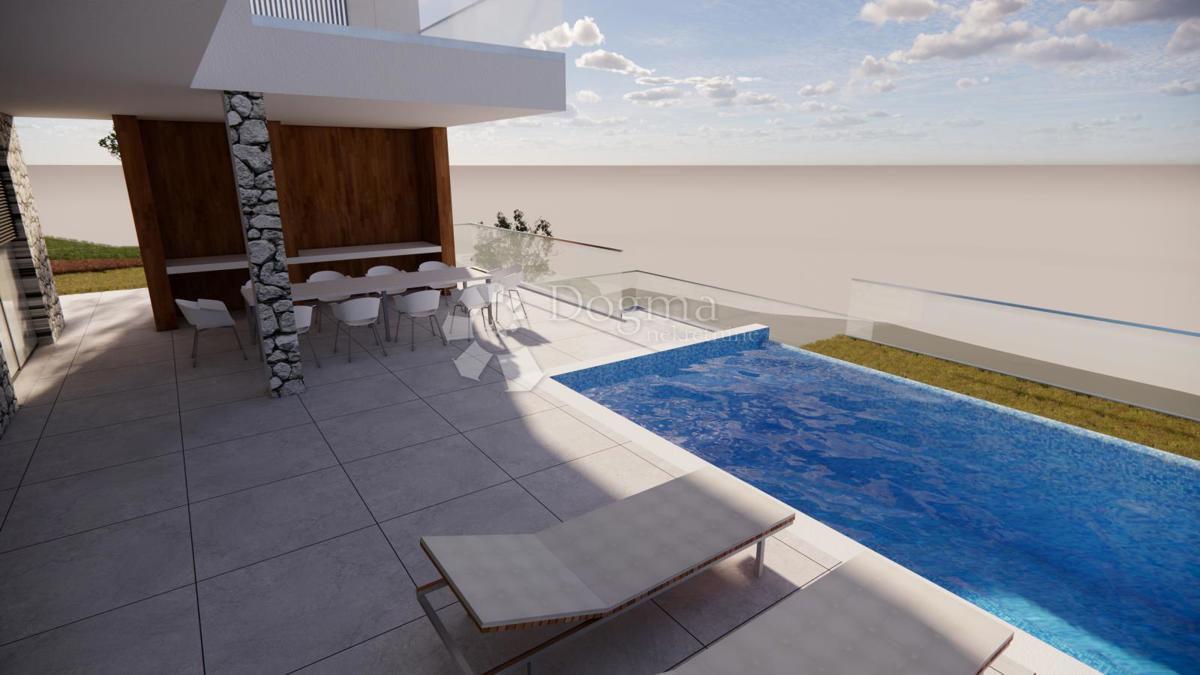 Terreno edificabile Pisak, Omiš, 1.115m2