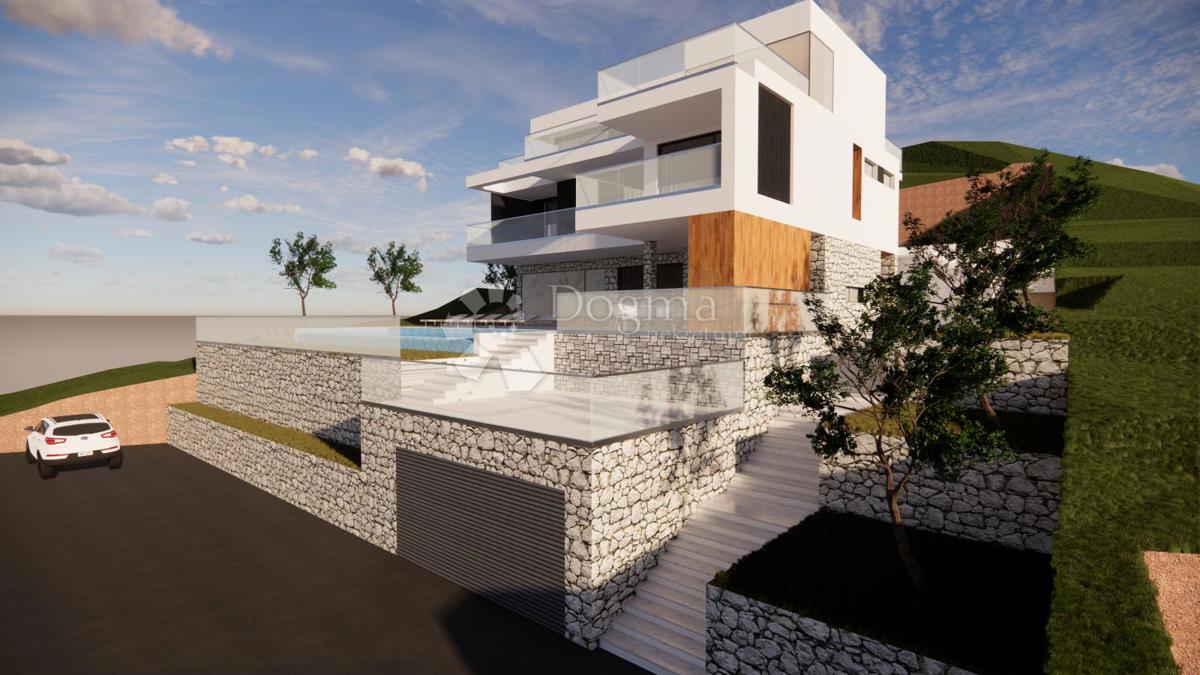 Terreno edificabile Pisak, Omiš, 1.115m2