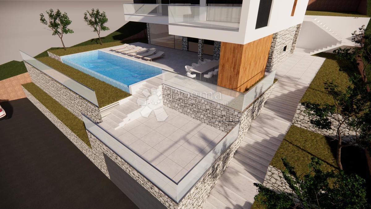 Terreno edificabile Pisak, Omiš, 1.115m2