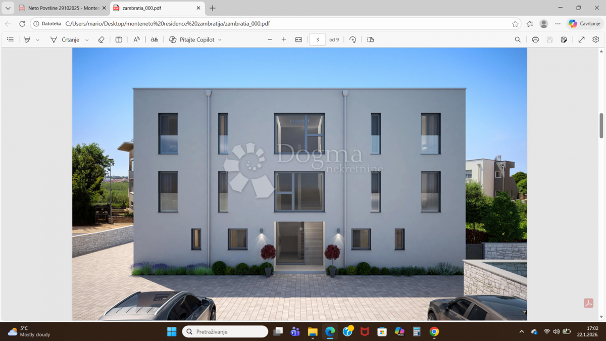 Appartamento Zambratija, Umag, 80,45m2