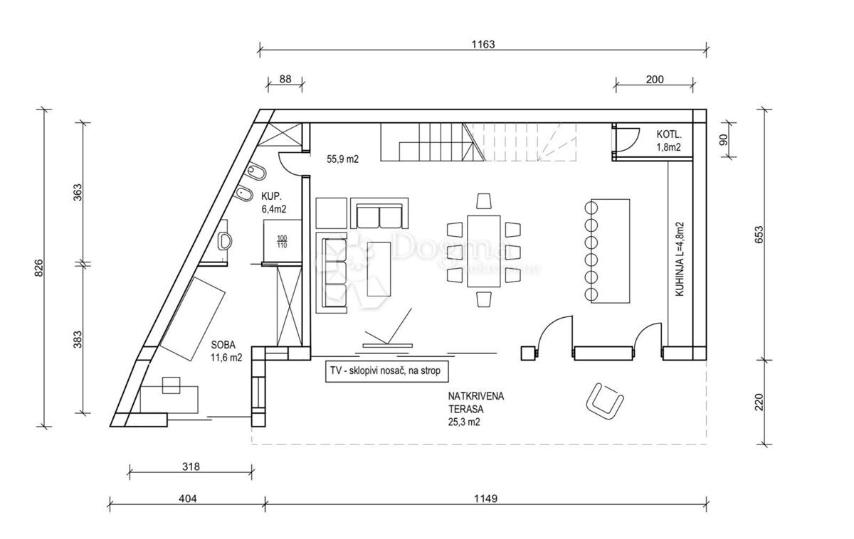 Casa Dramalj, Crikvenica, 407m2