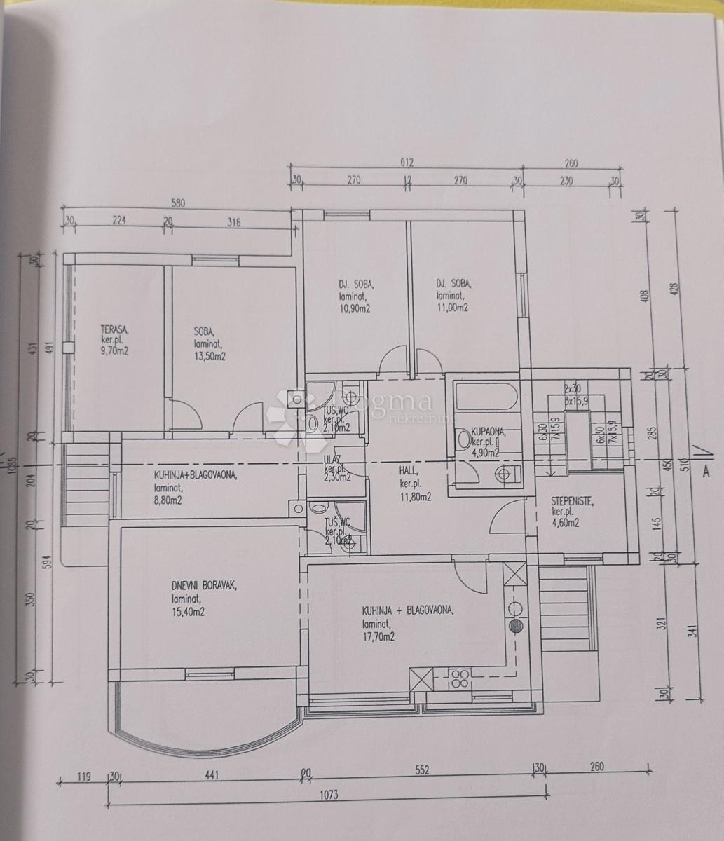 Casa Mulo, Vrsi, 398,58m2