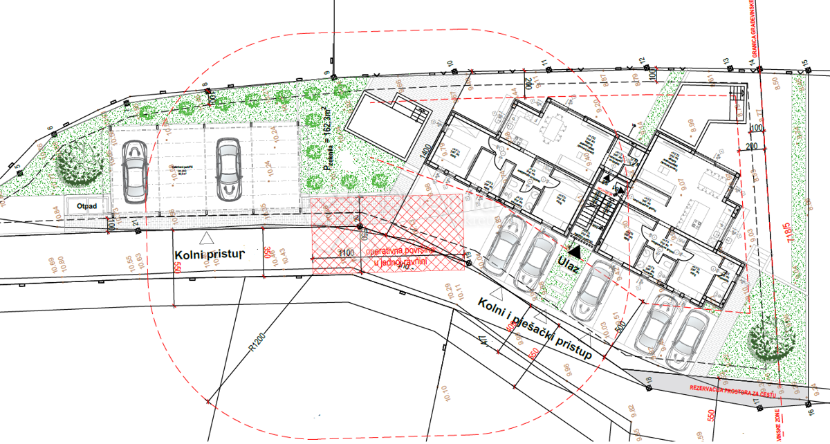 Allogio Tribunj, 108 m2