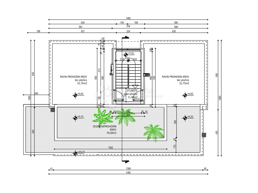 Allogio Podstrana, 62m2