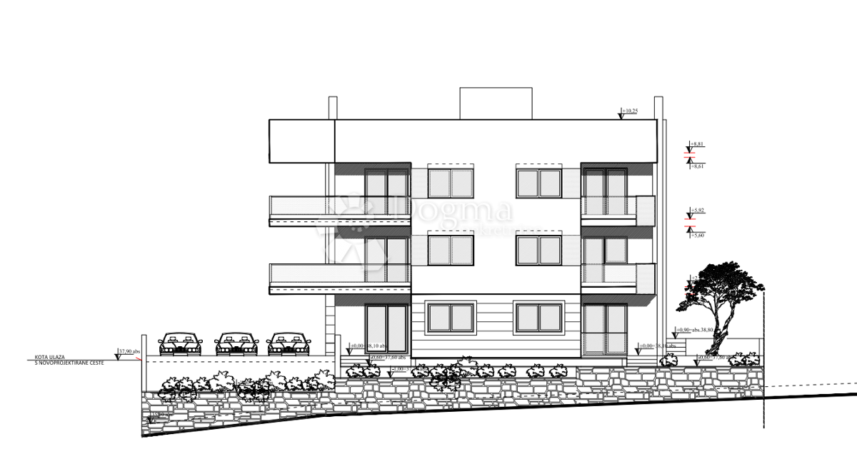 Allogio Podstrana, 62m2