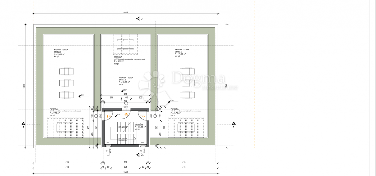 Terreno edificabile Sabunike, Privlaka, 2.984m2