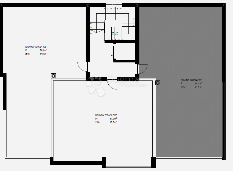 Allogio Vidikovac, Zadar, 102,26m2