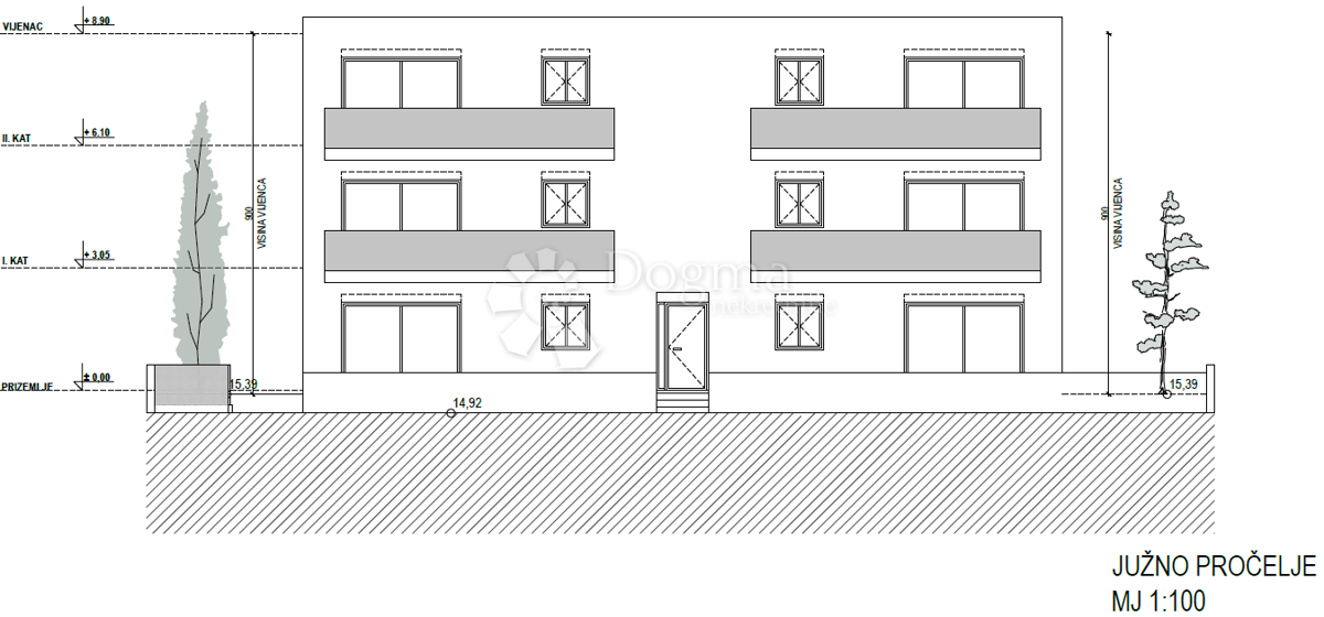 Allogio Stivašnica, Rogoznica, 82m2