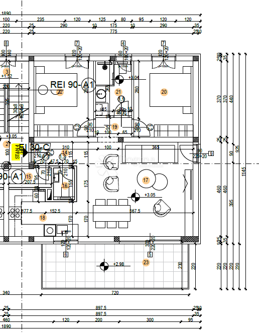 Allogio Stivašnica, Rogoznica, 82m2