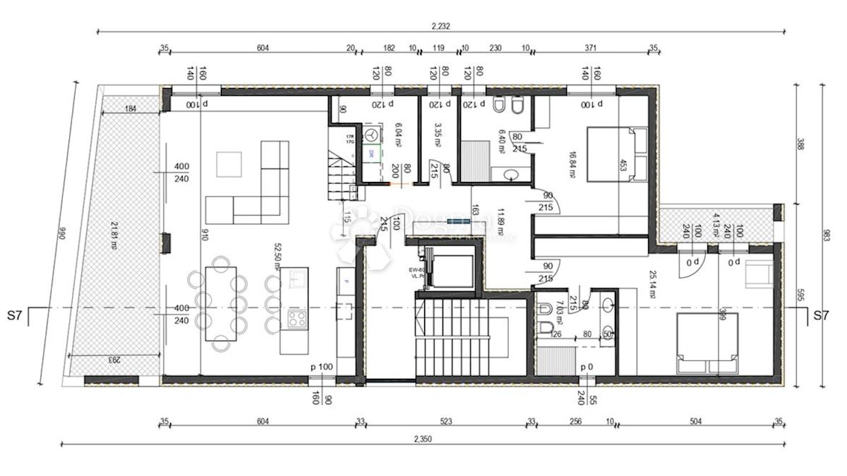 Allogio Rovinj, 148,73m2