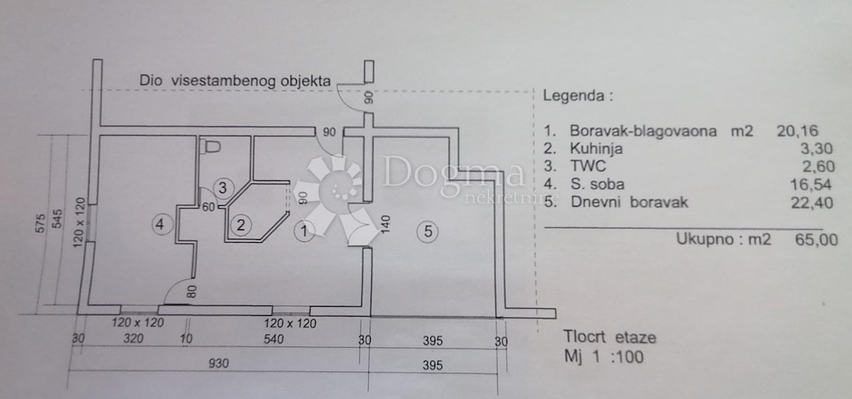 Allogio Premantura, Medulin, 65m2