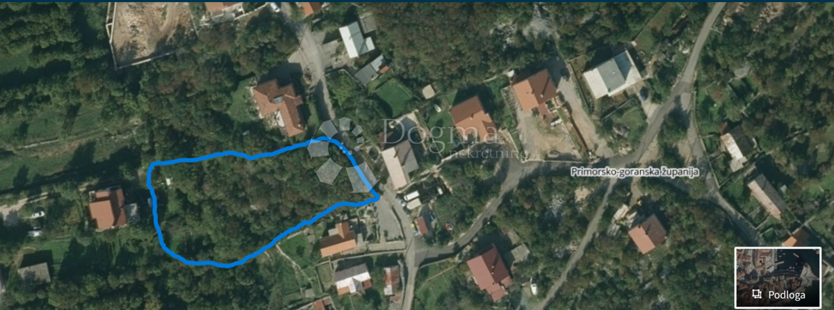 Terreno Hreljin, Bakar, 2.053m2