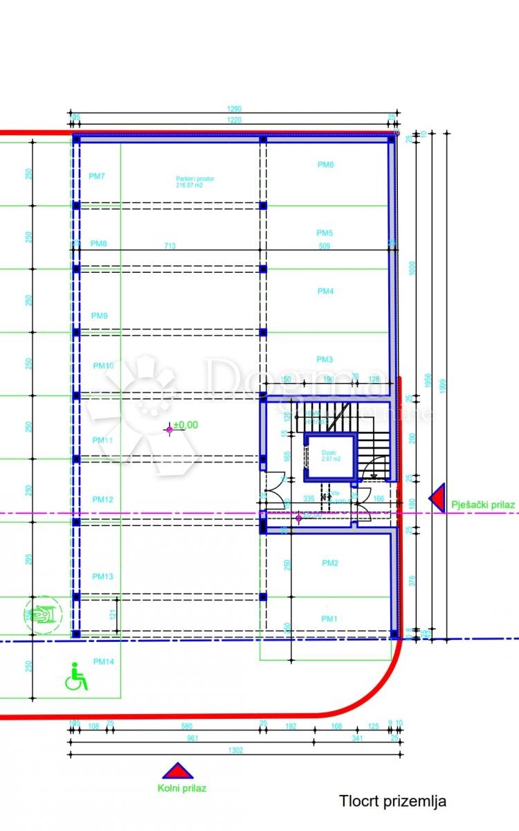 Allogio Centar, Pula, 54m2