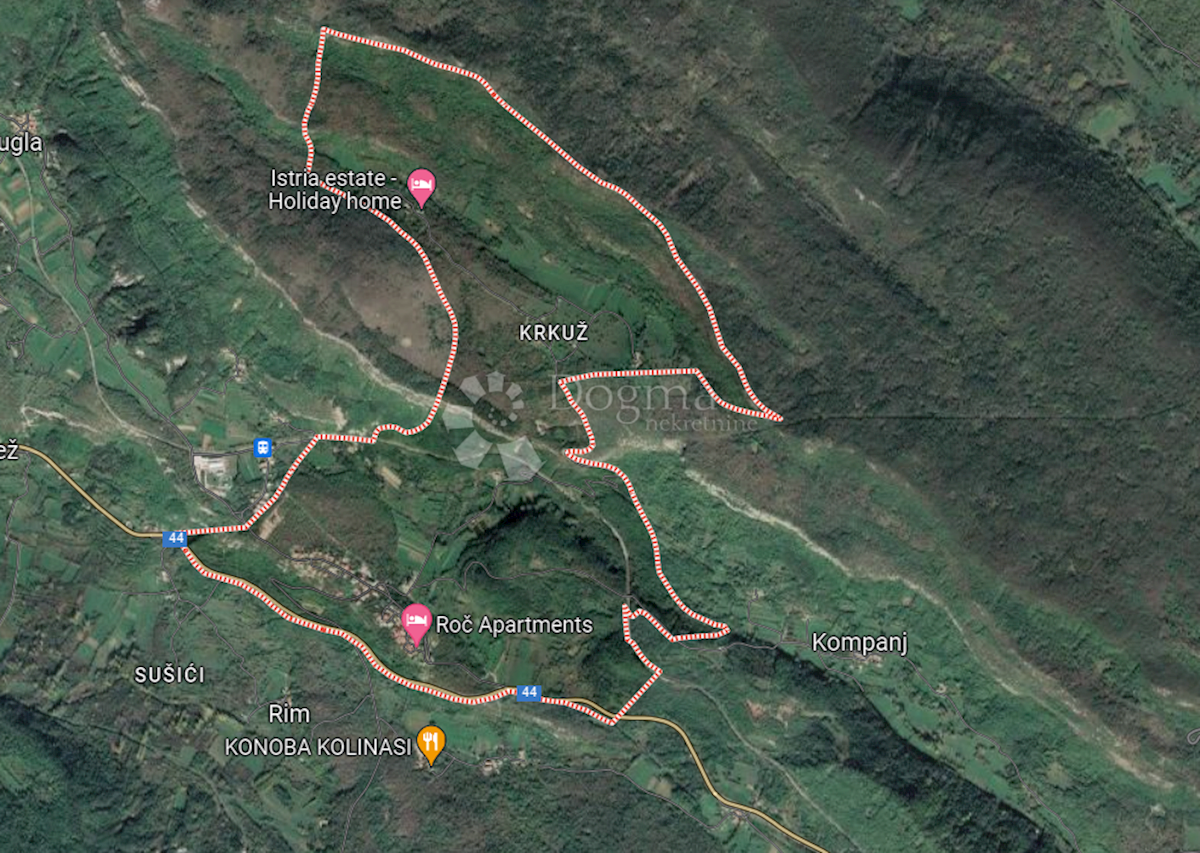 Terreno Roč, Buzet, 9.941m2