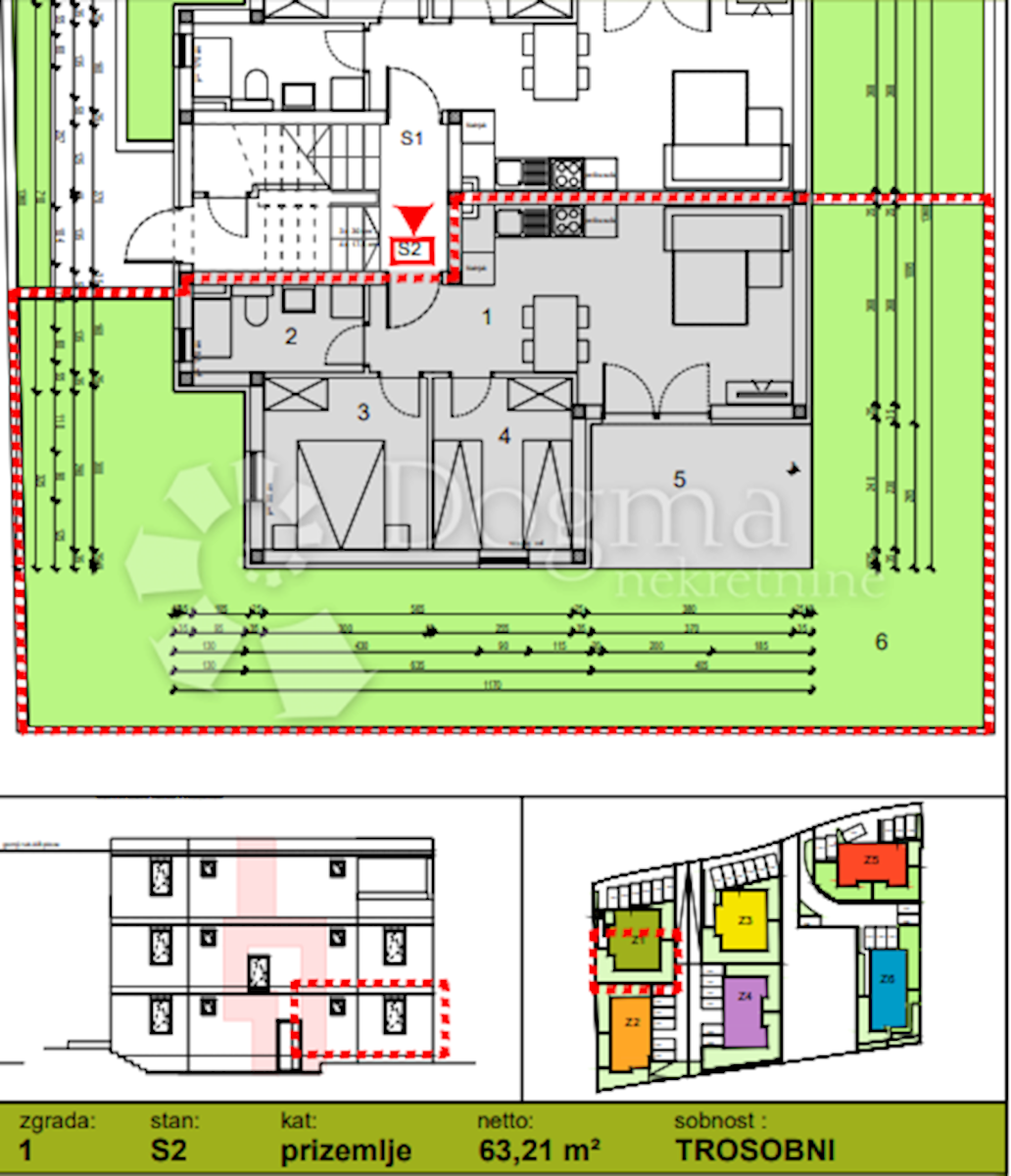 Allogio Grebaštica, Šibenik - Okolica, 77,97m2