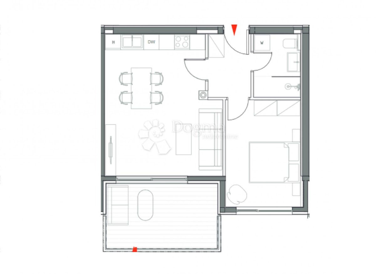 Allogio Umag, 1.piano