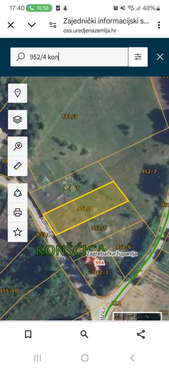 Terreno Konšćica, Samobor - Okolica, 2.700m2