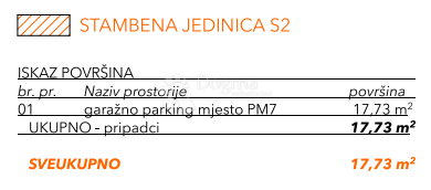 Allogio Okrug Gornji, Okrug, 72,34m2