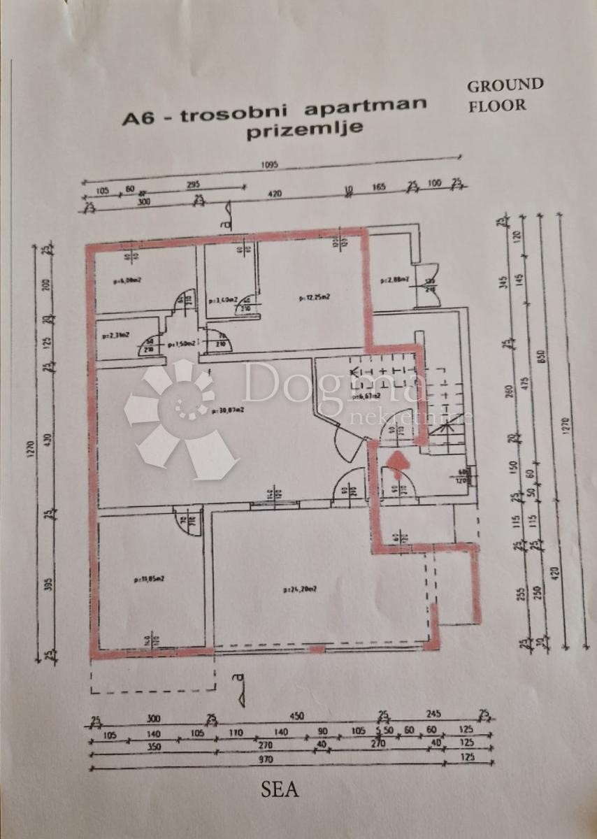 Appartamento Vir, 193,60m2