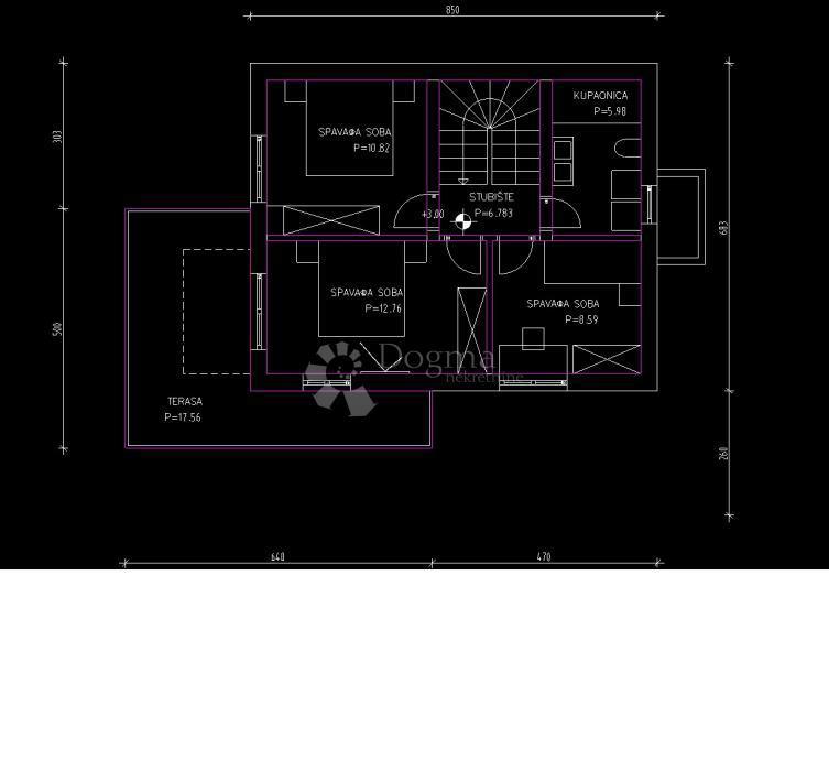 Terreno Klis, 721m2