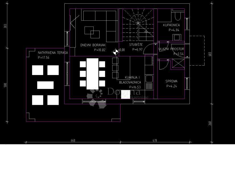 Terreno Klis, 721m2