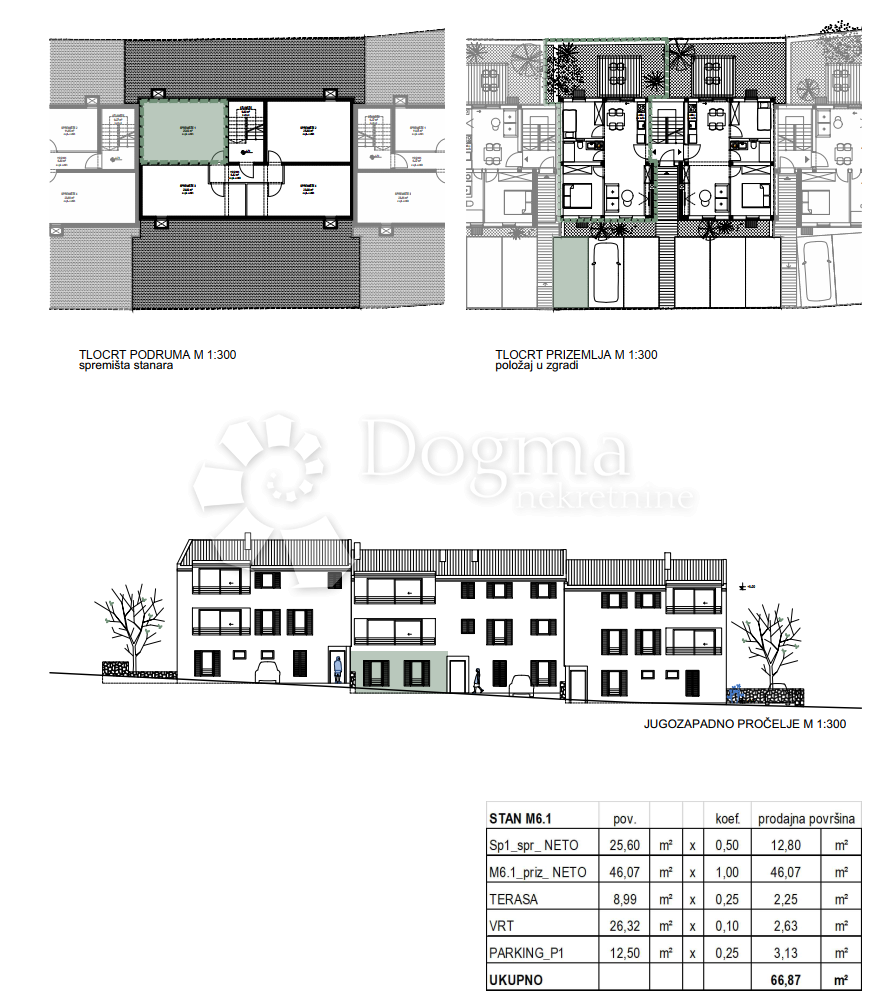 Appartamento Cres, 45,69m2