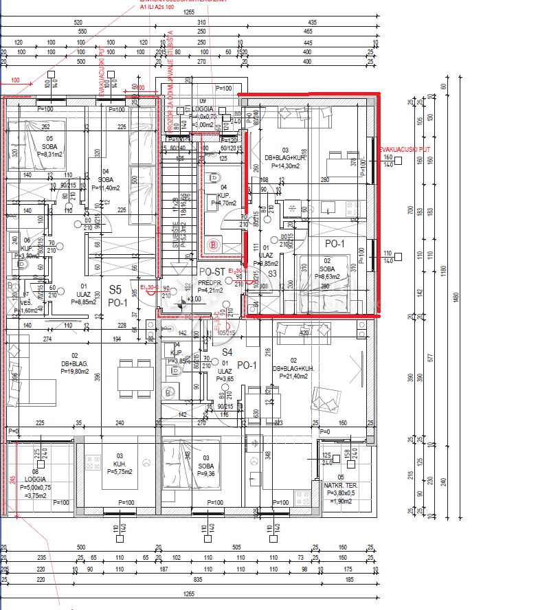 Allogio Barban, 34,50m2