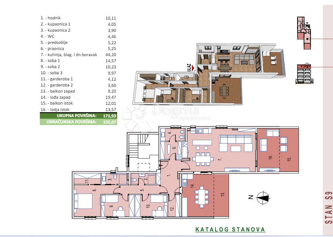 (PENTHOUSE) Seget Donji, Seget, 173,93m2