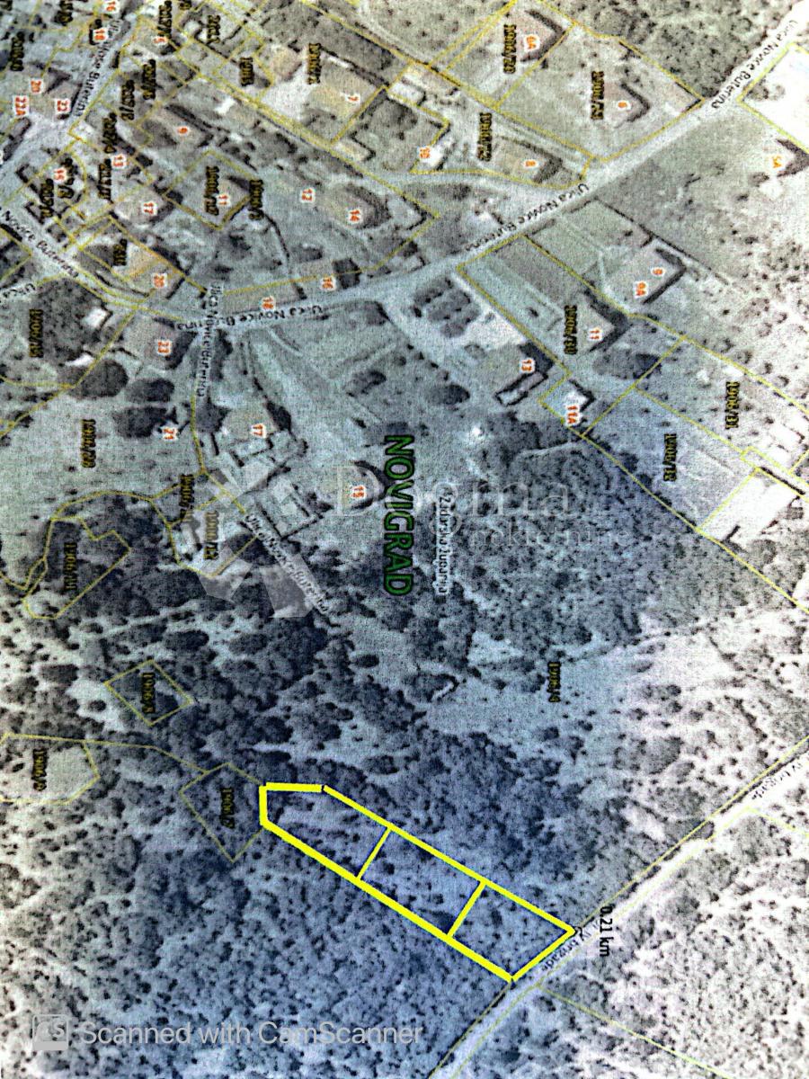 Terreno Paljuv, Novigrad, 3.376m2