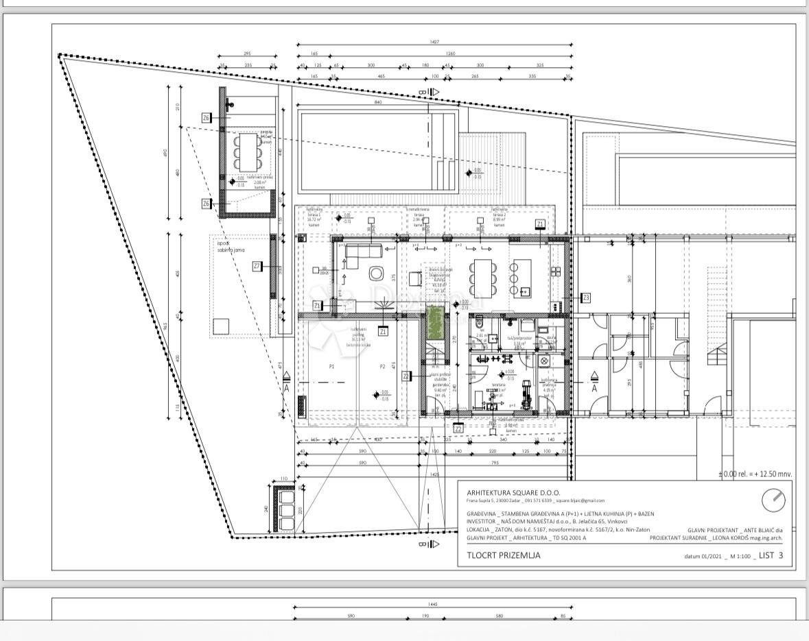 Casa Zaton, Nin, 347m2