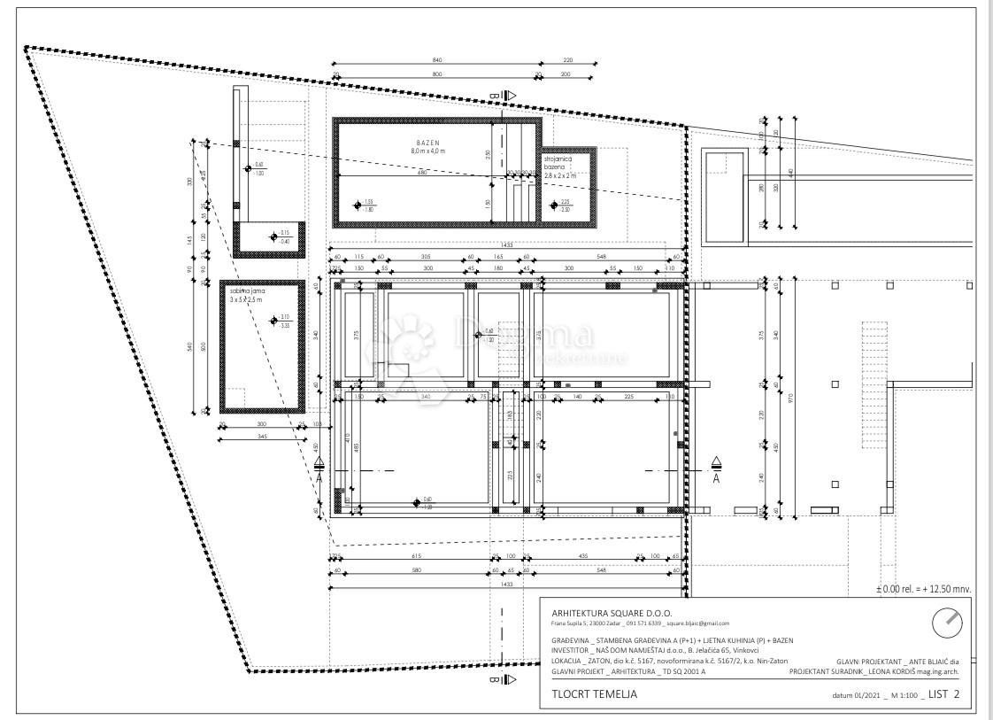 Casa Zaton, Nin, 347m2