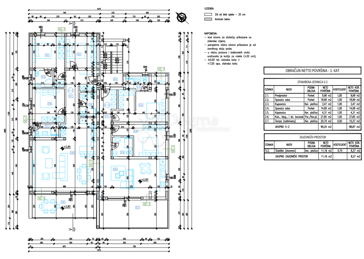 Allogio Srima, Vodice, 126,22m2