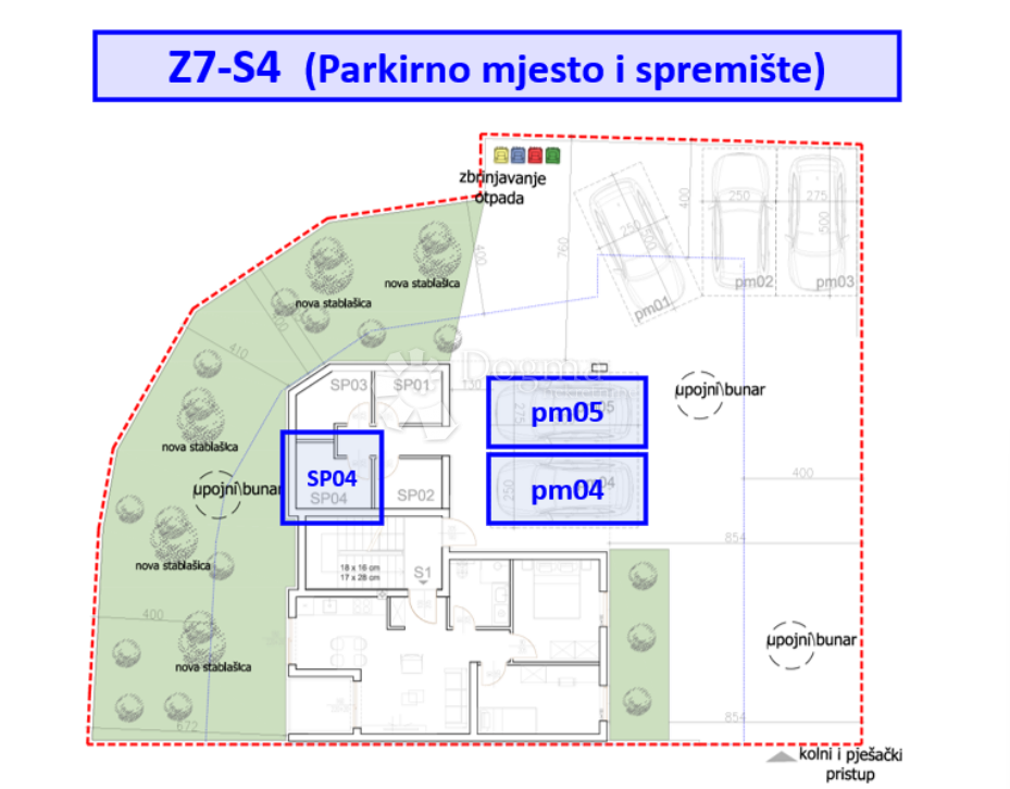 Z7/S4, NUOVO COMPLESSO RESIDENZIALE E COMMERCIALE VELI VRH - appartamento