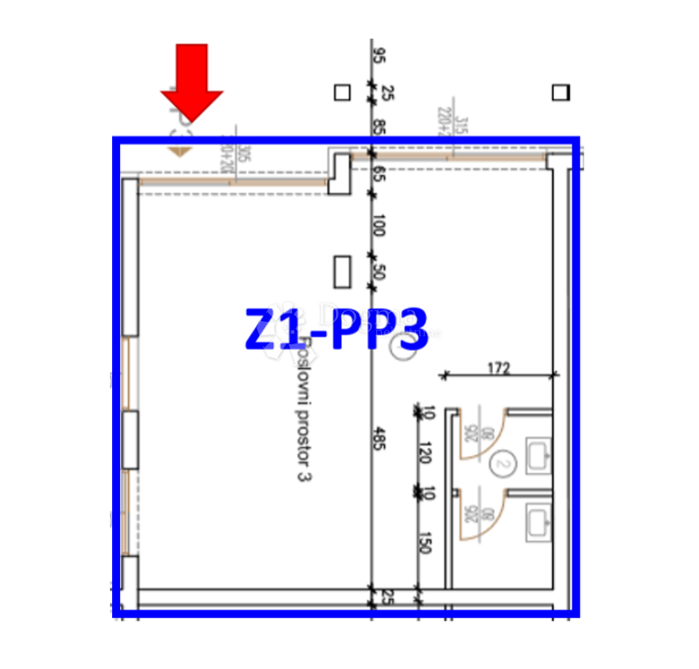 Z1/PP3 SPAZIO COMMERCIALE ALL'INTERNO DI UN NUOVO COMPLESSO RESIDENZIALE - OTTIMO!