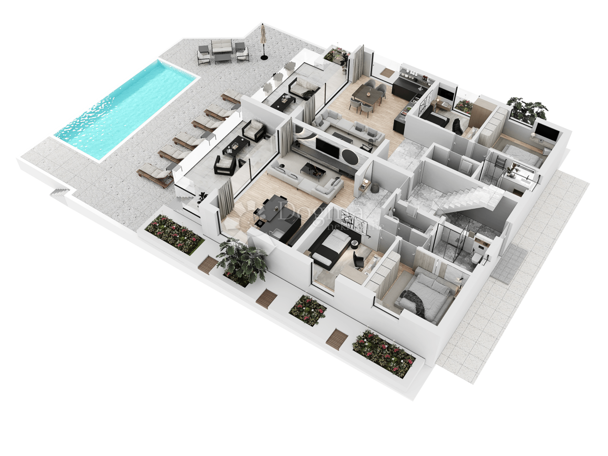 Allogio Bošana, Pag, 89,63m2