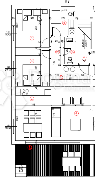 Allogio Bošana, Pag, 89,63m2