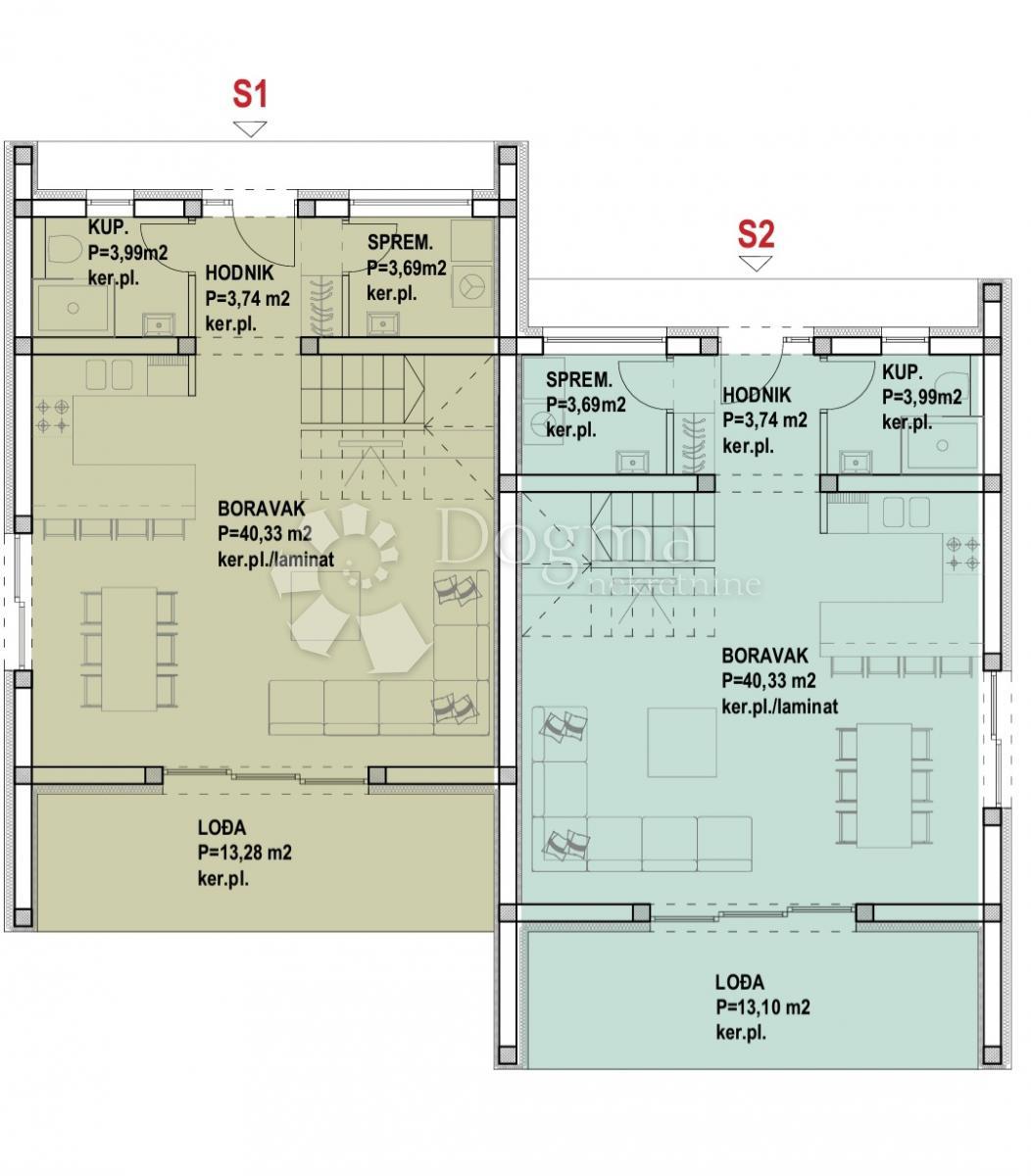 Allogio Mokrice, Oroslavje, 122m2