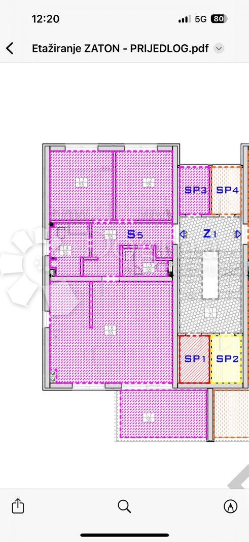 Appartamento Zaton, Nin, 65m2