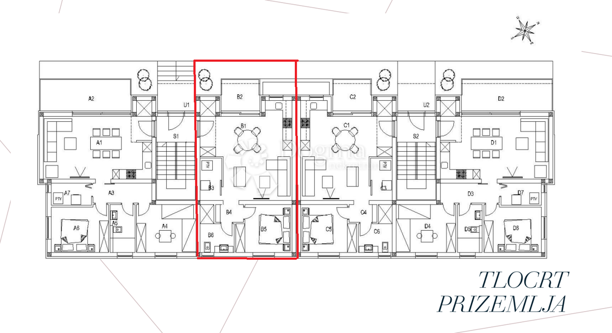Appartamento B - APPARTAMENTO MONOLOCALE NEL CENTRO DI ŽMINJIA