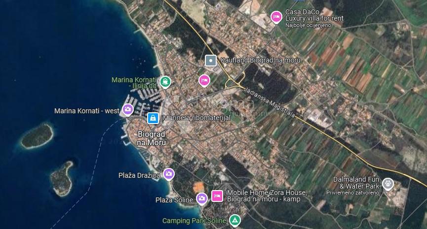 Terreno Biograd na Moru, 836m2