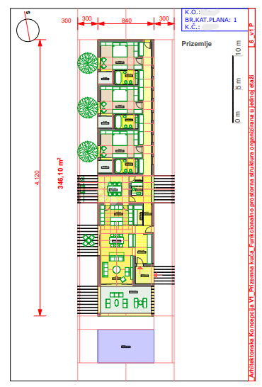 Terreno Labin, 1.380m2