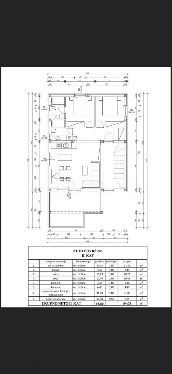 Appartamento Vir, 92,80m2