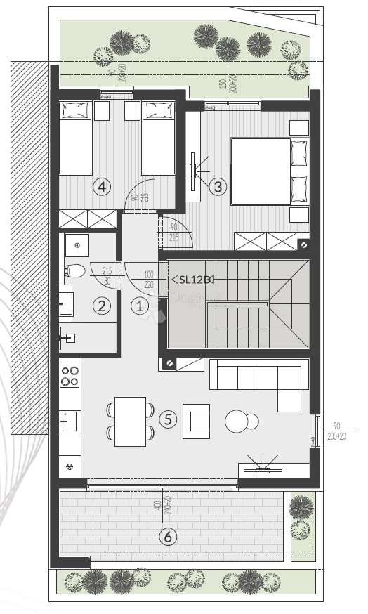 Allogio Štinjan, Pula, 57,13m2