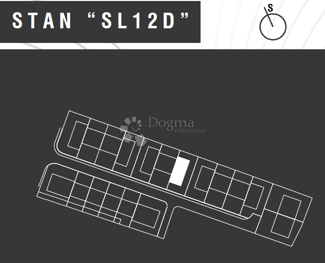 Allogio Štinjan, Pula, 57,13m2