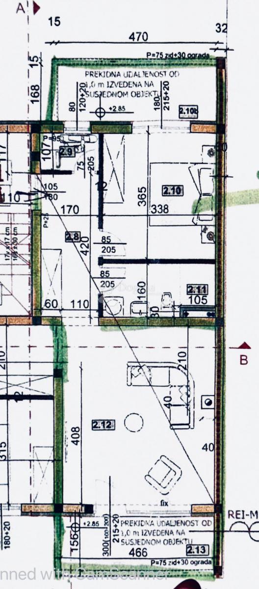 Allogio Medulin, 61,50m2