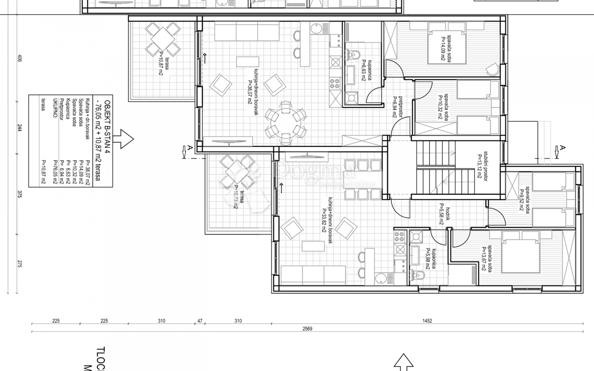 Allogio Grebaštica, Šibenik - Okolica, 86,92m2