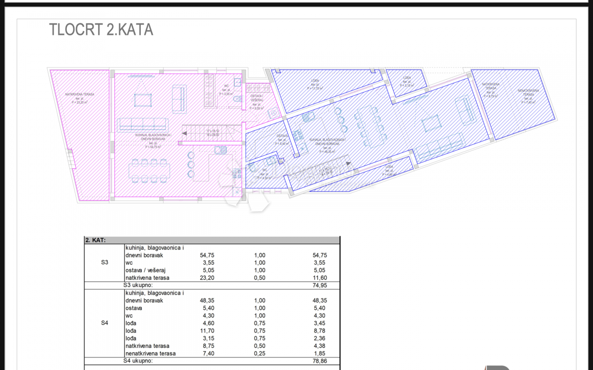 Allogio Petrčane, Zadar - Okolica, 161,32m2