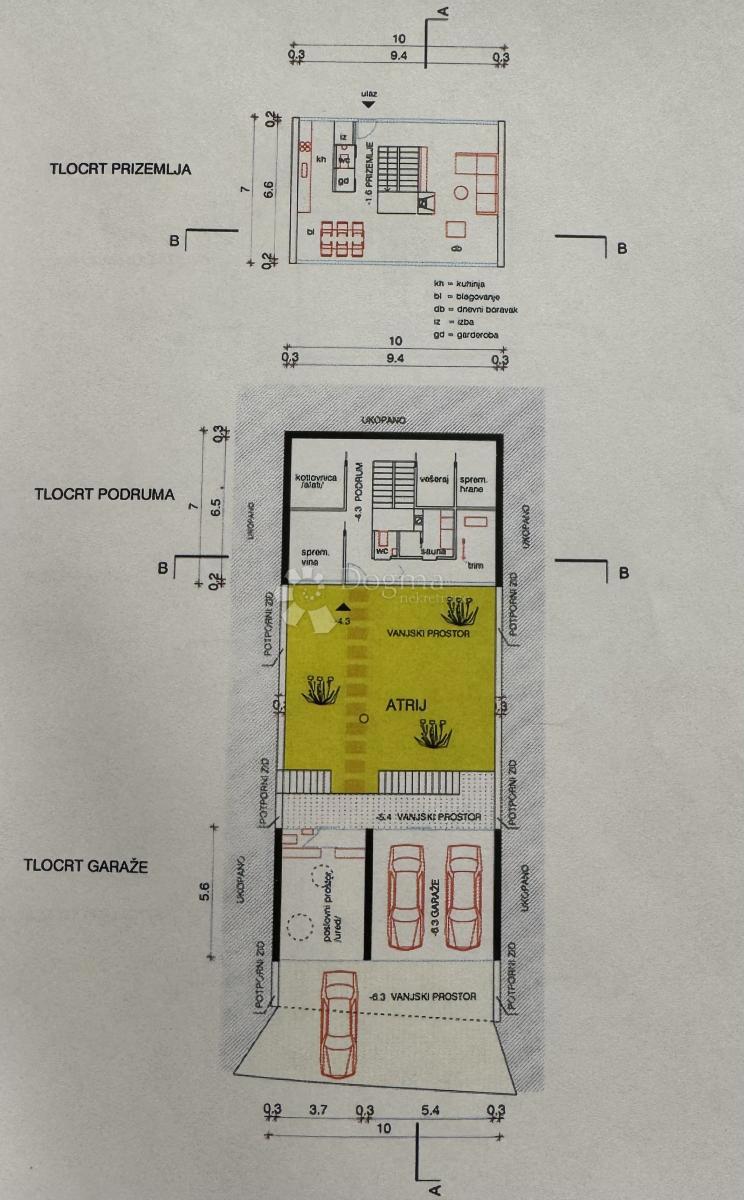 Casa Kloštar Ivanić, 308,70m2